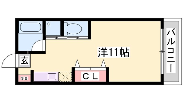 野里駅 徒歩28分 2階の物件間取画像